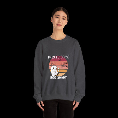 This Is Some Boo Sheet Halloween Crewneck Sweatshirt