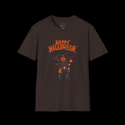 Happy Halloween Pumpkin Graphic T-Shirt