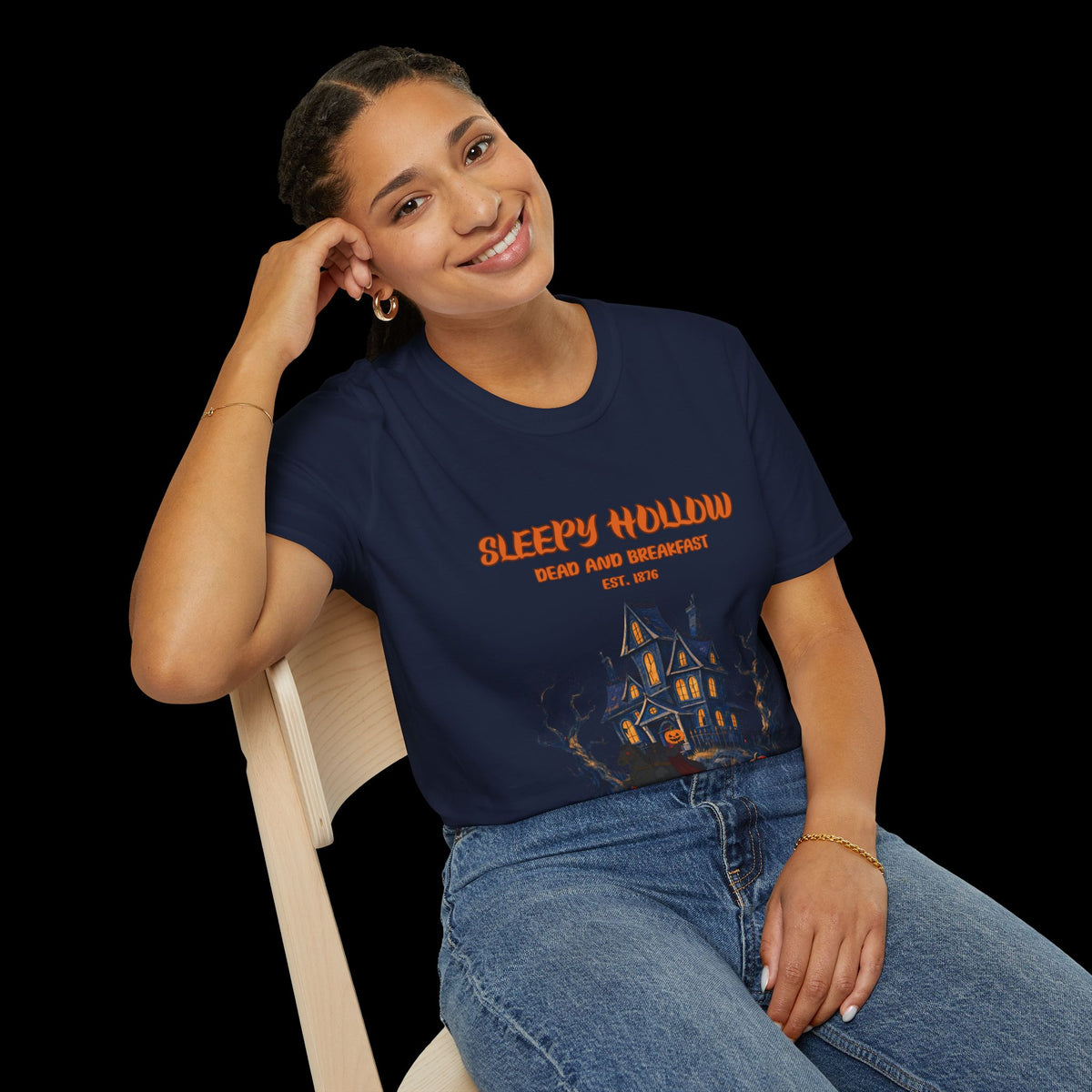 Sleepy Hollow Haunted House Halloween T-Shirt
