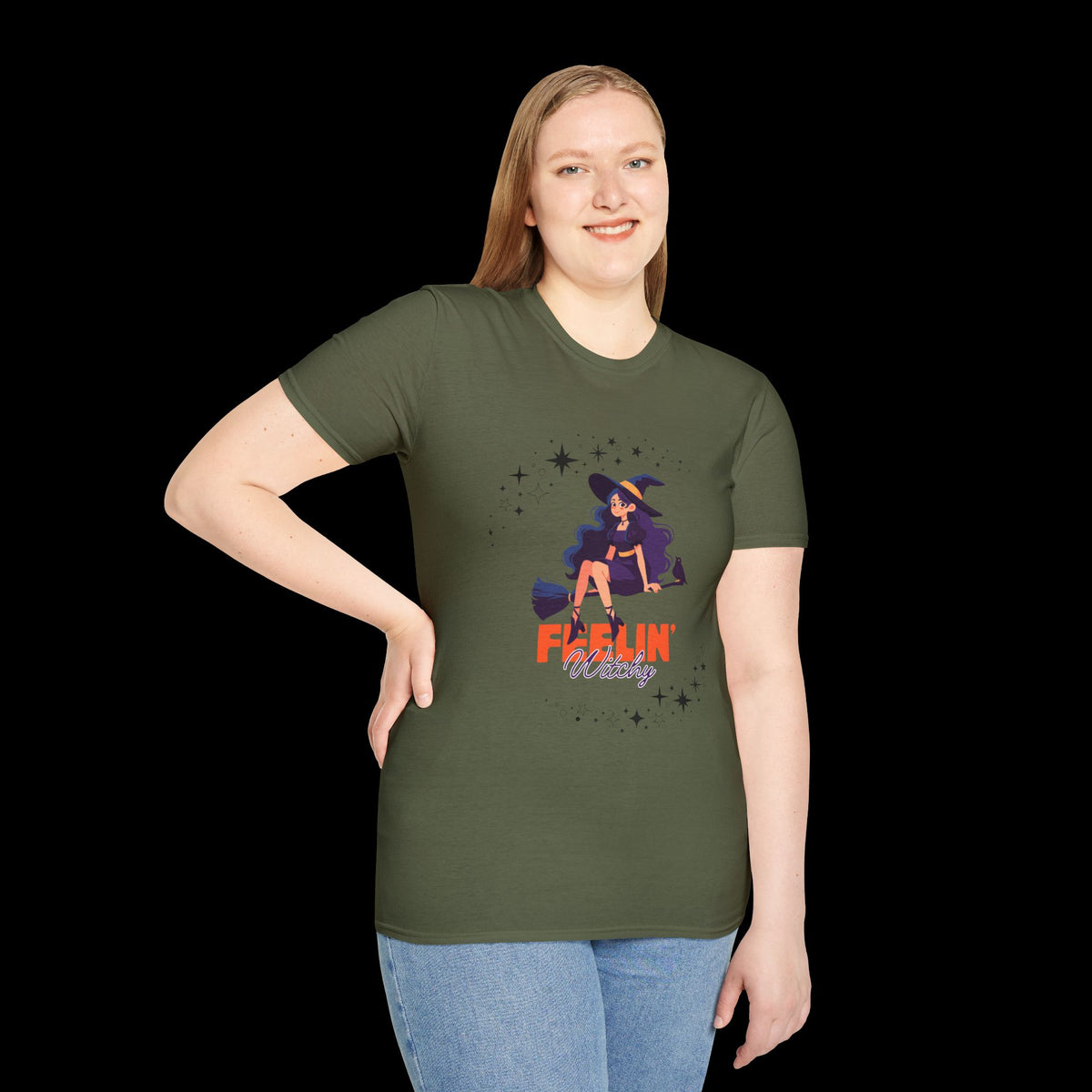 Feelin’ Witchy Halloween T-Shirt