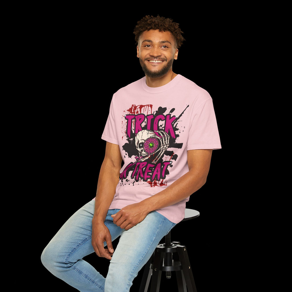 Halloween Skull 'Trick or Treat' T-Shirt