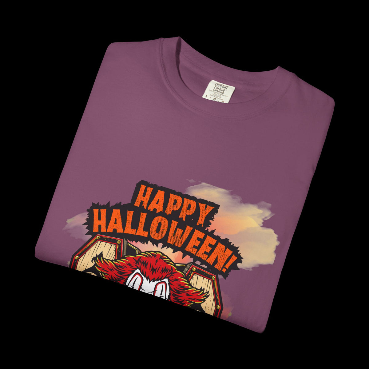 Happy Halloween Clown Horror Graphic Tee