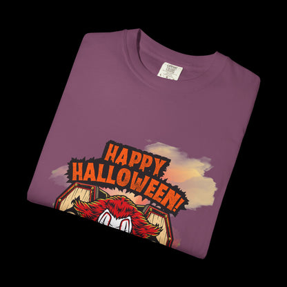 Happy Halloween Clown Horror Graphic Tee