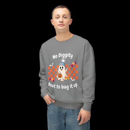 No Diggity Ghost Pumpkin Crewneck Sweatshirt
