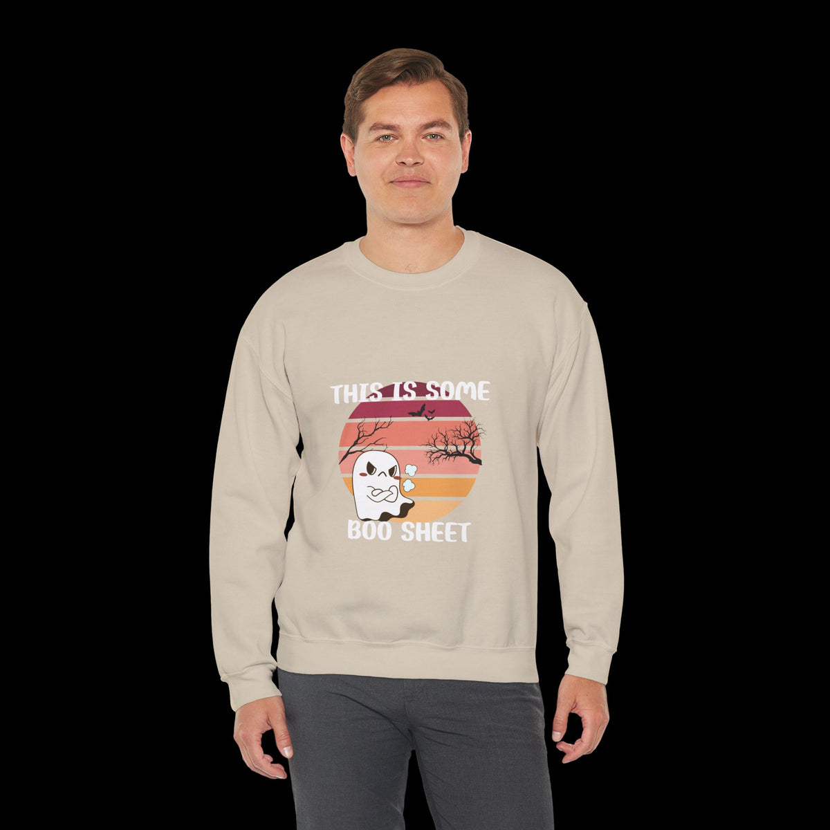 This Is Some Boo Sheet Halloween Crewneck Sweatshirt