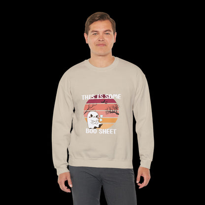 This Is Some Boo Sheet Halloween Crewneck Sweatshirt