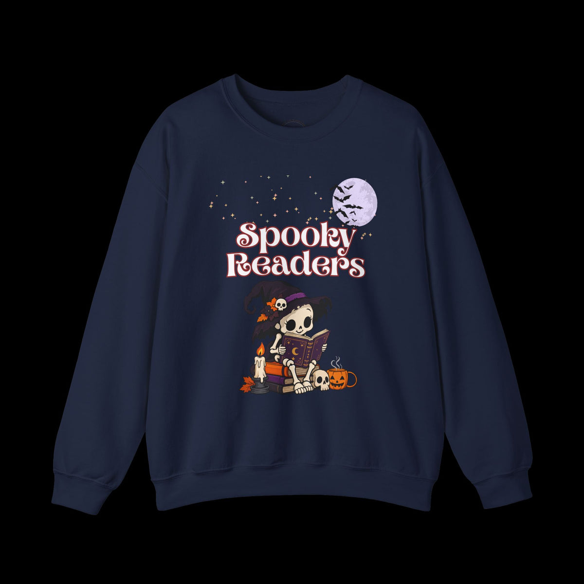 Spooky Readers Halloween Crewneck Sweatshirt