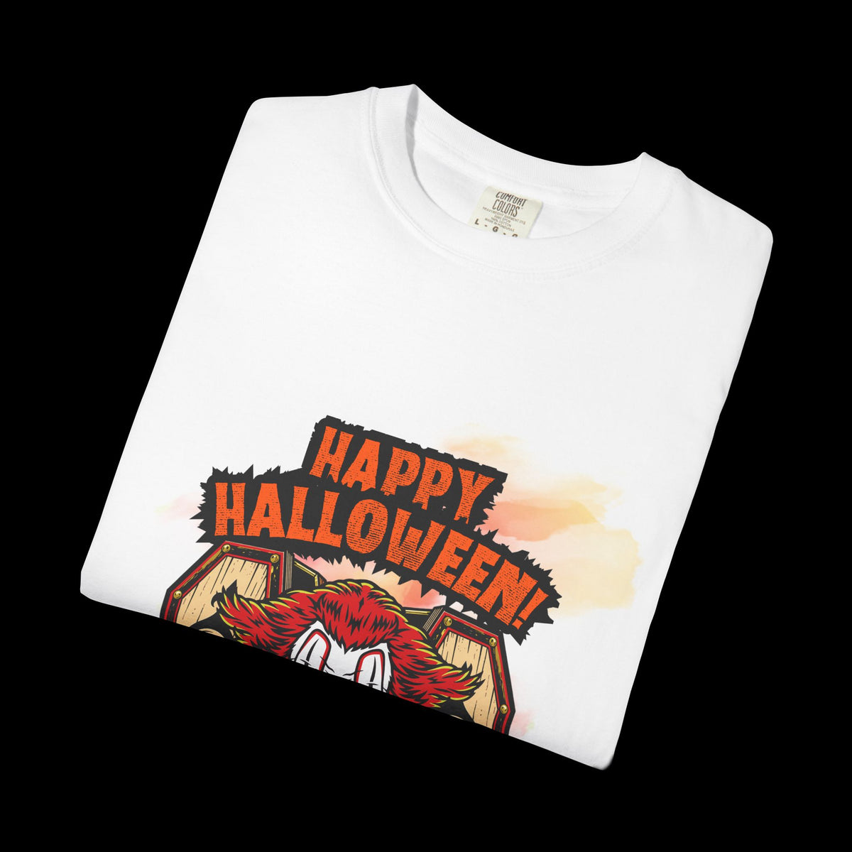 Happy Halloween Clown Horror Graphic Tee