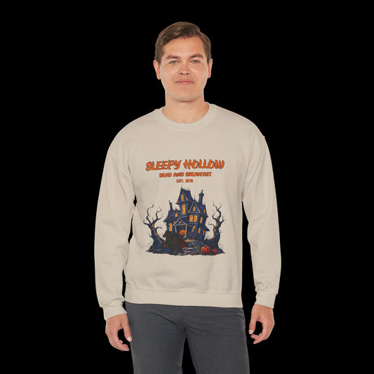 Sleepy Hollow Halloween Haunted House Sweatshirt