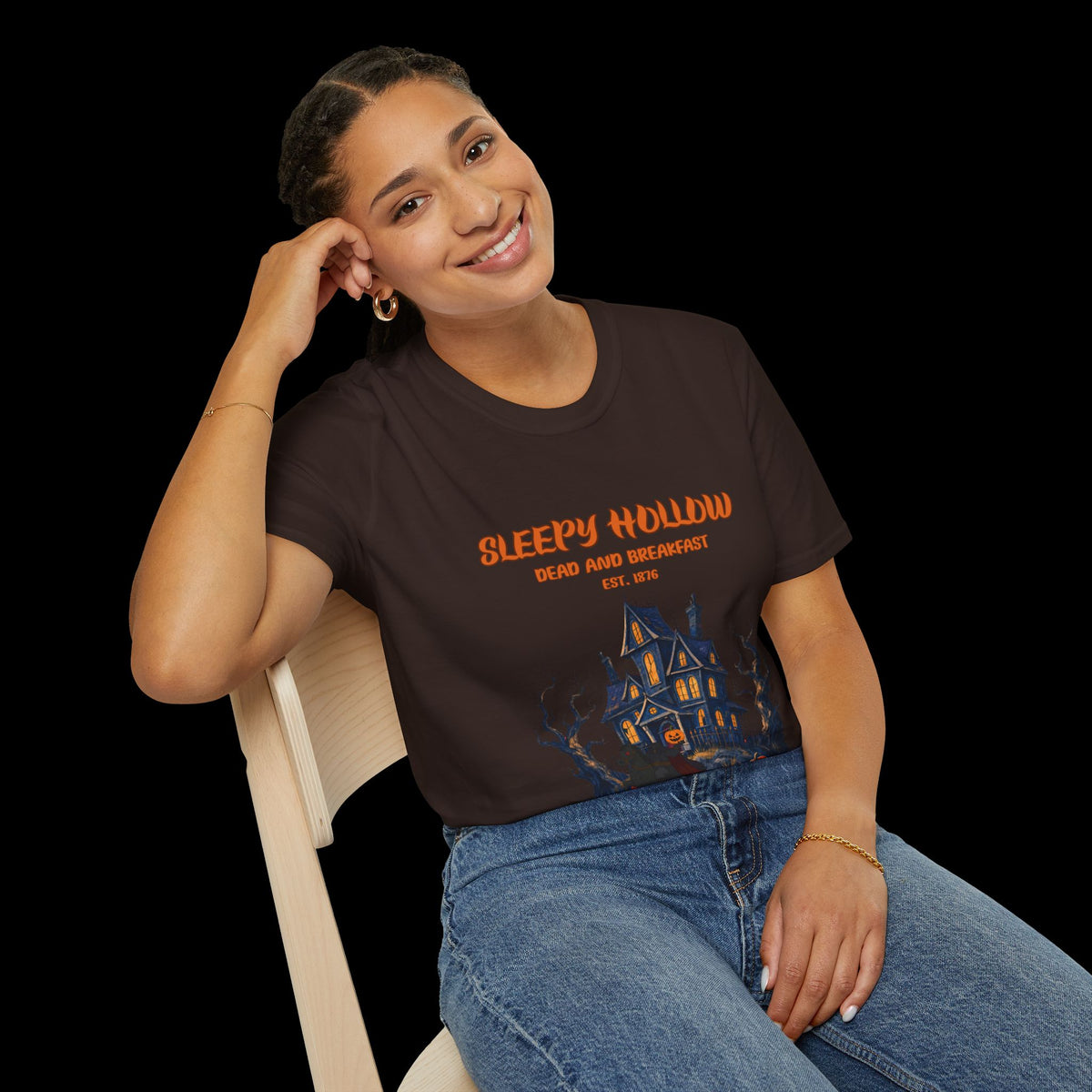 Sleepy Hollow Haunted House Halloween T-Shirt