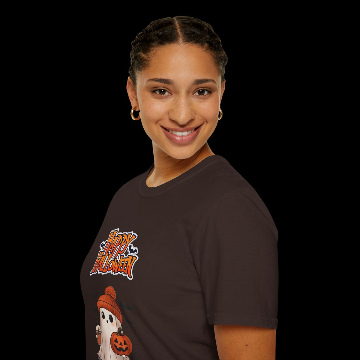 Happy Halloween Ghost Pumpkin T-Shirt