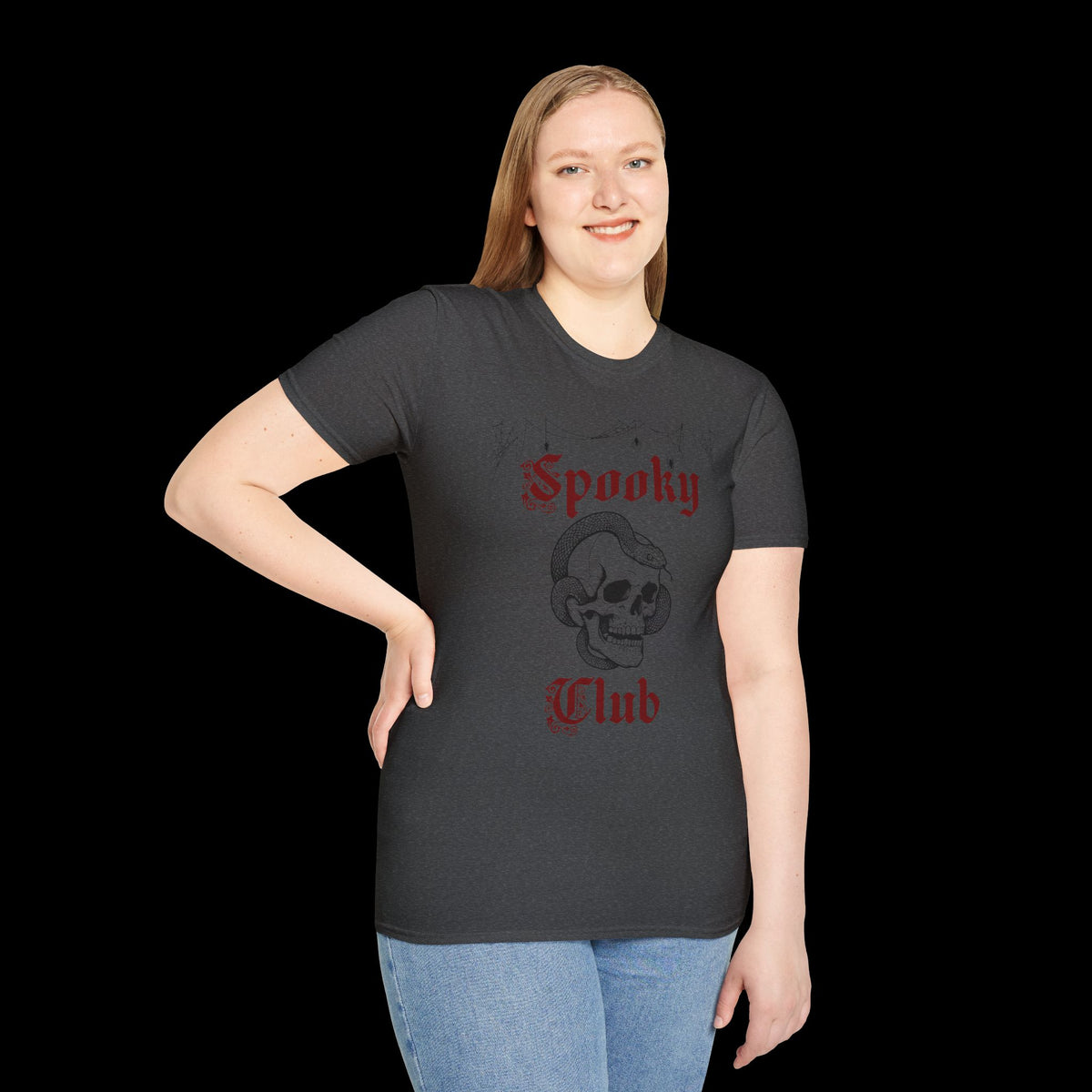 Spooky Club Skull Halloween T-Shirt