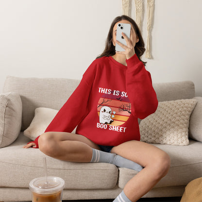 This Is Some Boo Sheet Halloween Crewneck Sweatshirt