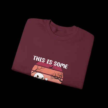 This Is Some Boo Sheet Crewneck Sweatshirt