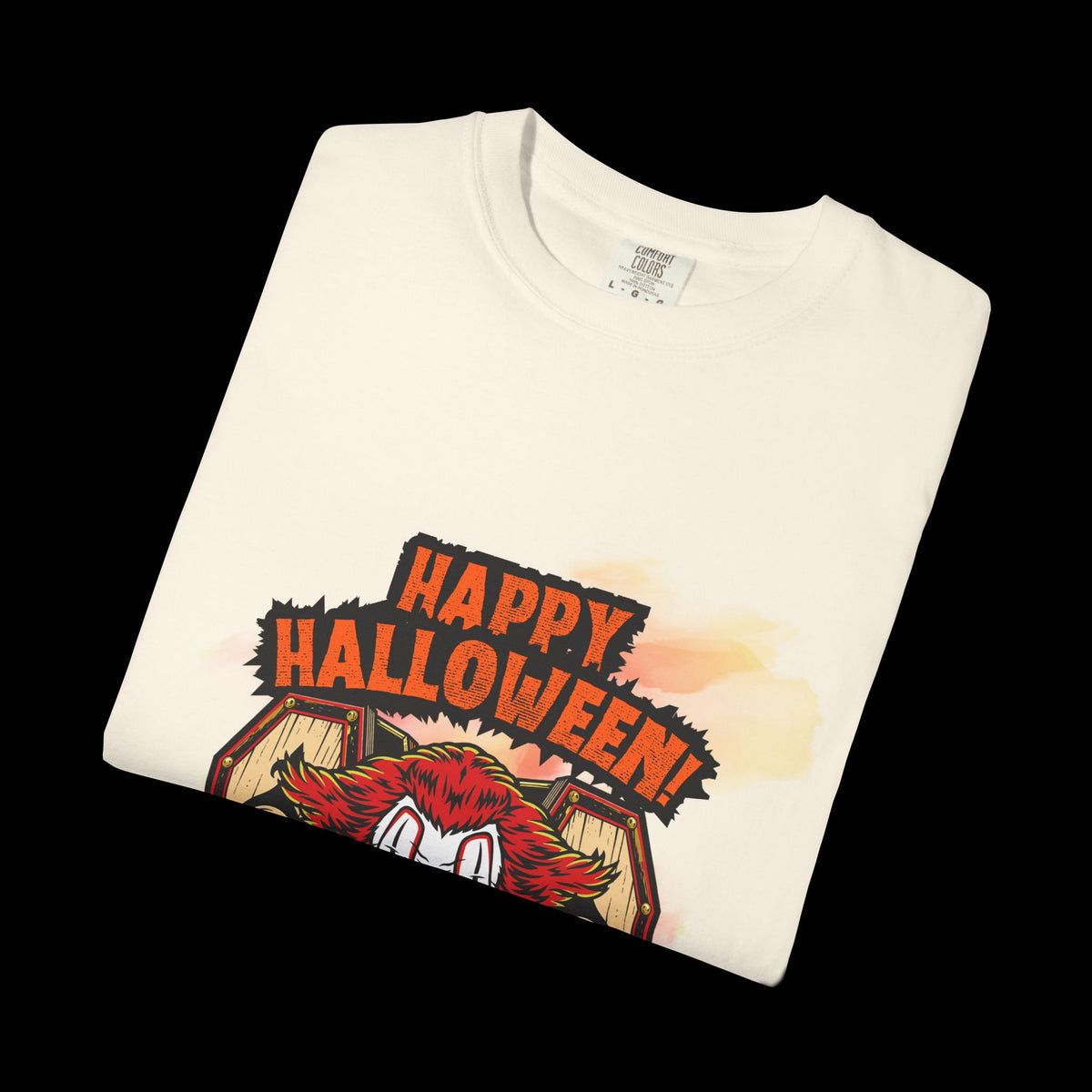 Happy Halloween Clown Horror Graphic Tee