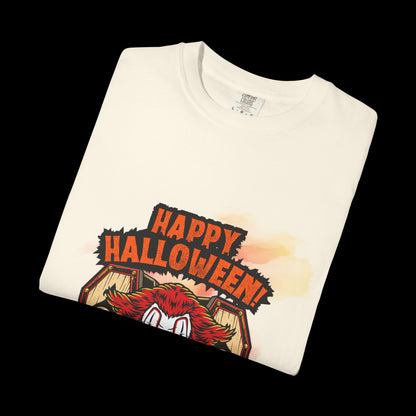 Happy Halloween Clown Horror Graphic Tee