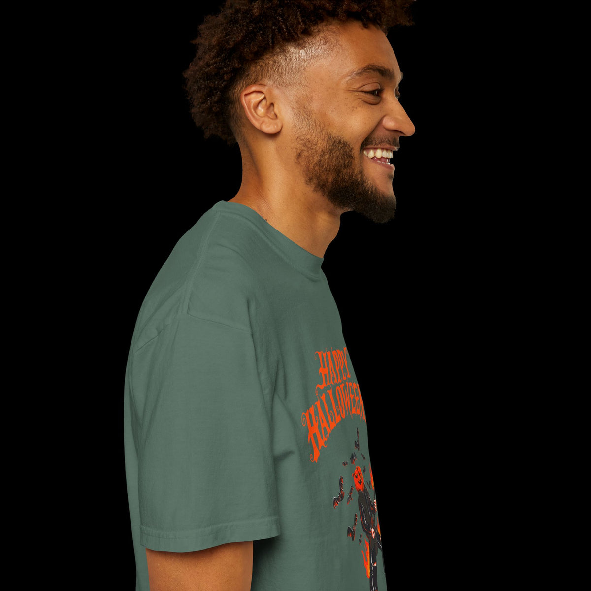Rockin Halloween Pumpkinhead T-shirt