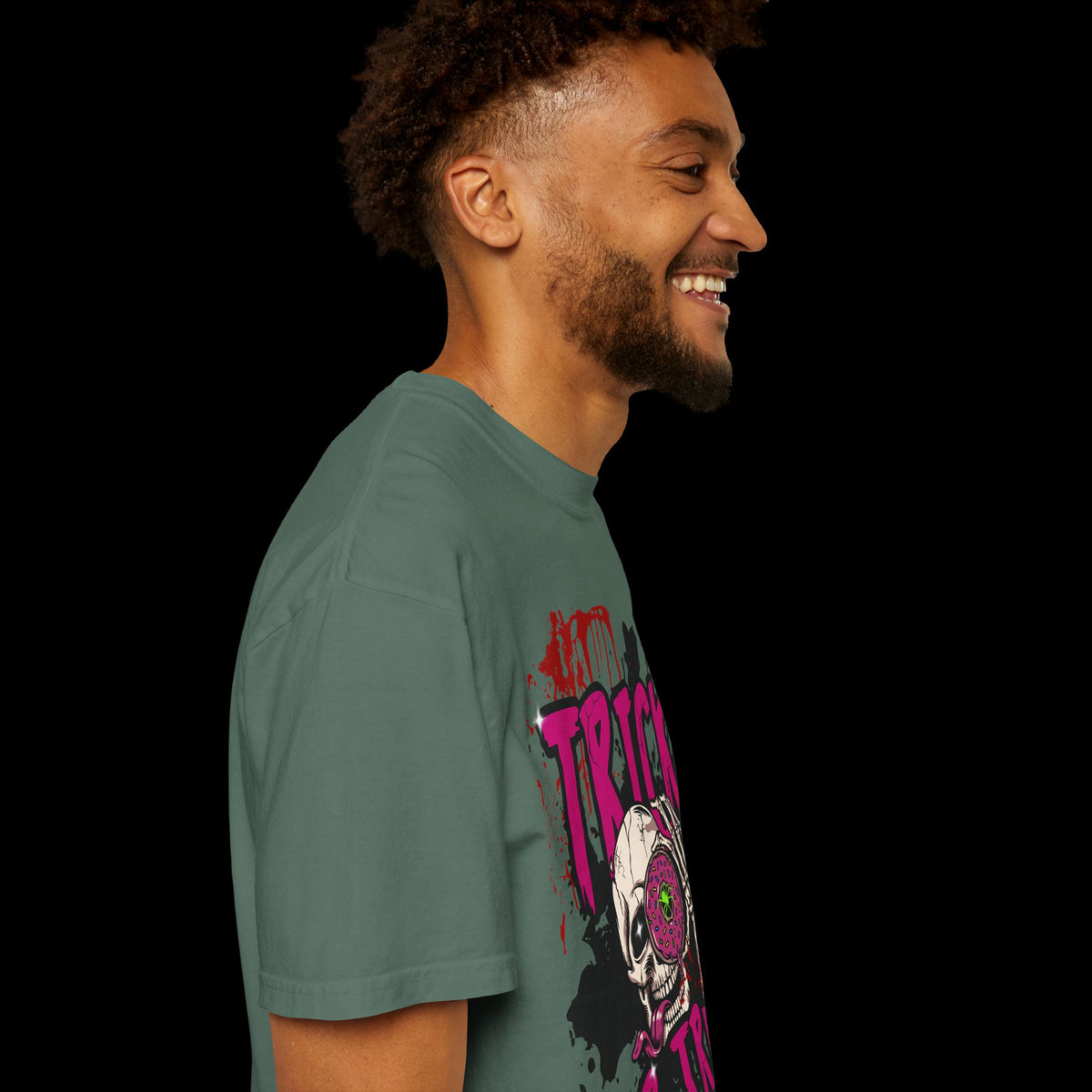 Halloween Skull 'Trick or Treat' T-Shirt