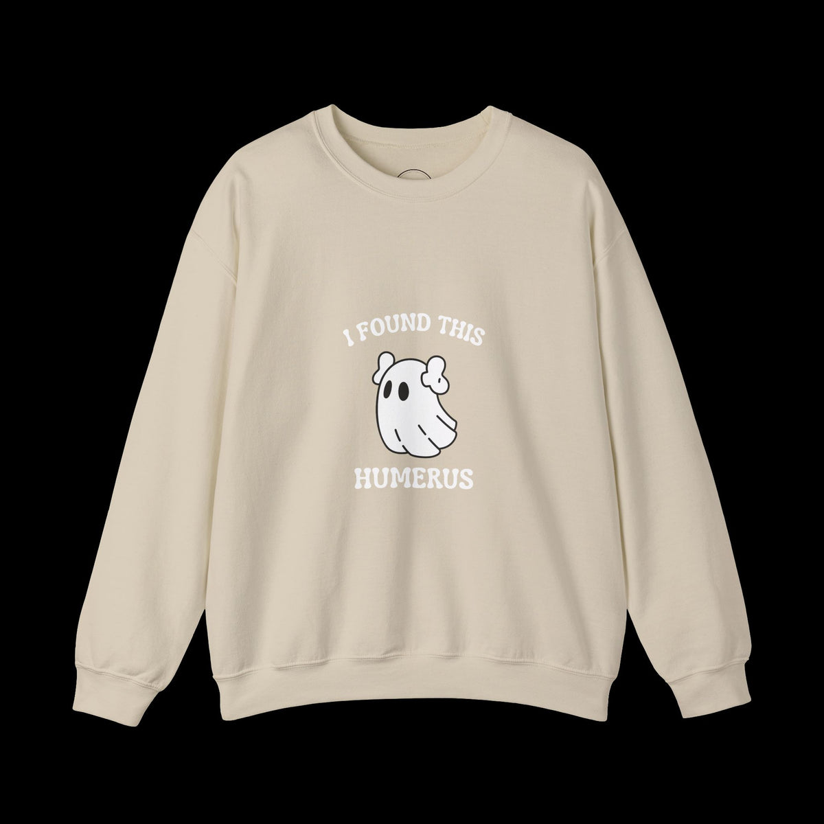 I Found This Humerus Halloween Ghost Sweatshirt