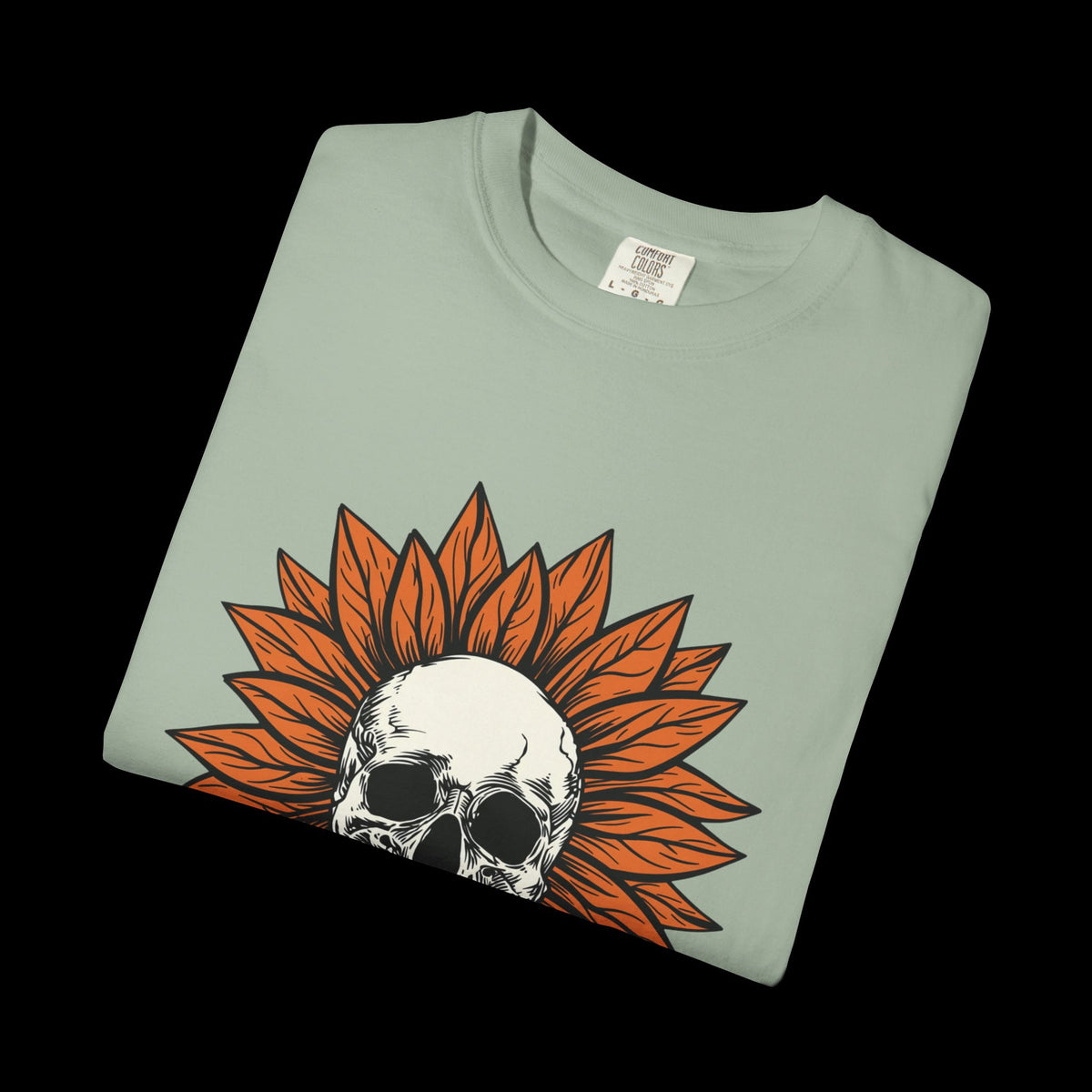 Happy Halloween Skull Sunflower T-Shirt