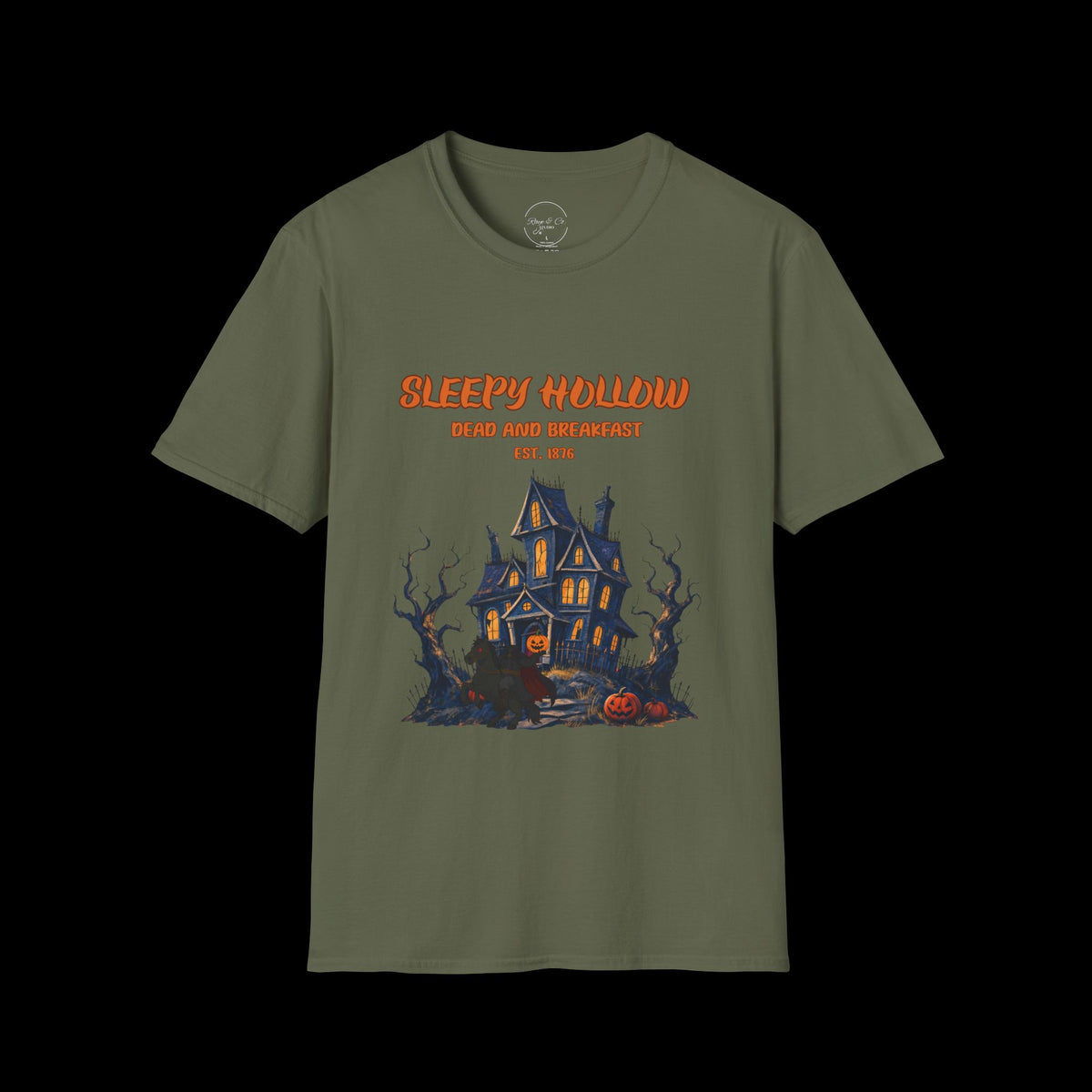 Sleepy Hollow Haunted House Halloween T-Shirt
