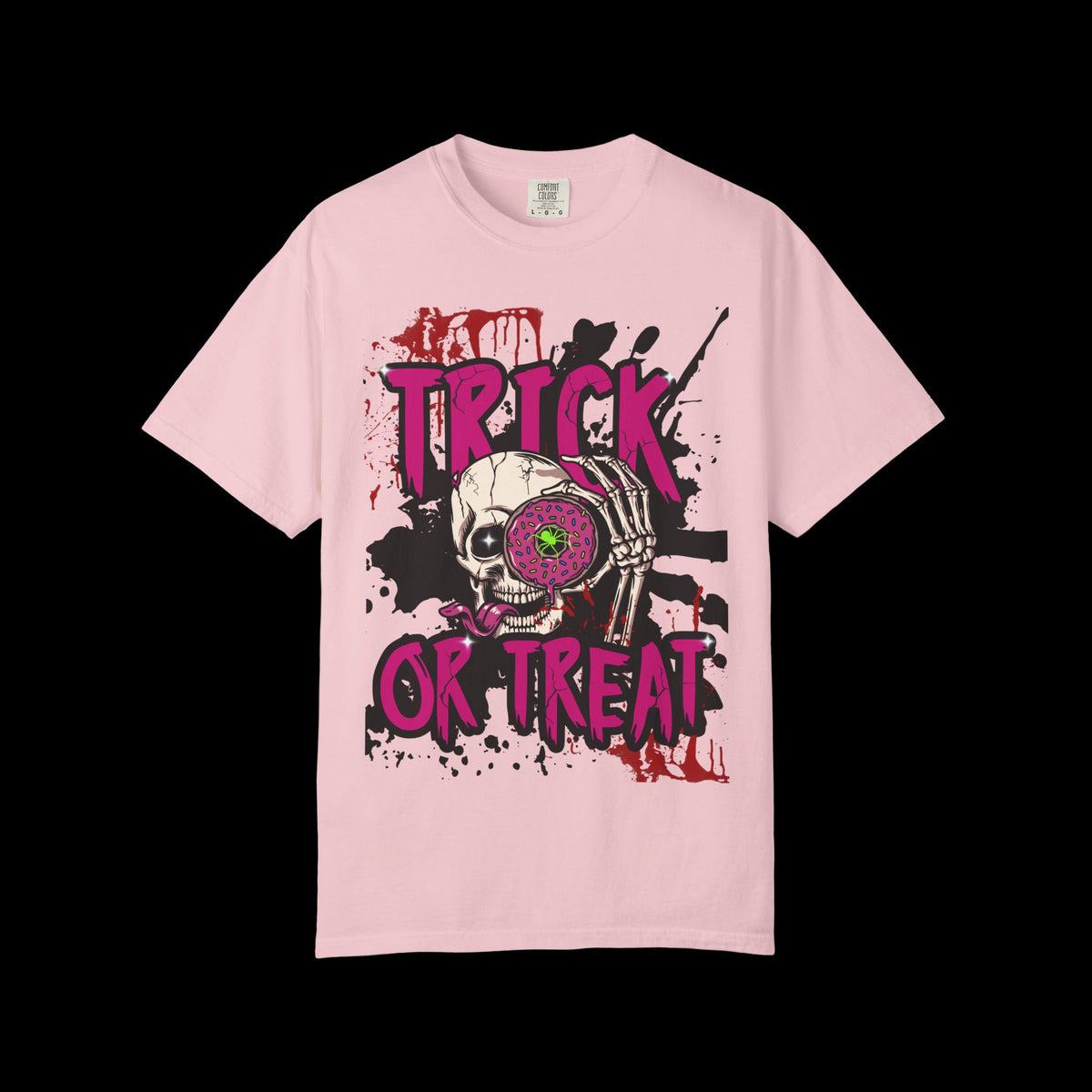 Halloween Skull 'Trick or Treat' T-Shirt