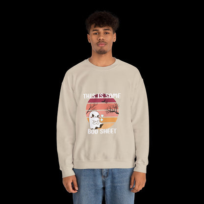 This Is Some Boo Sheet Halloween Crewneck Sweatshirt