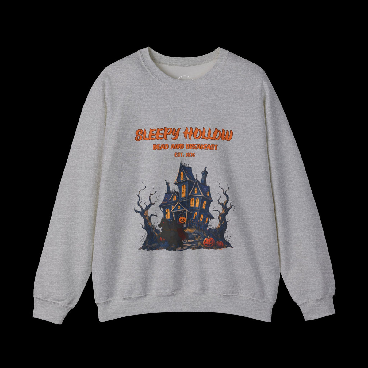 Sleepy Hollow Halloween Haunted House Sweatshirt
