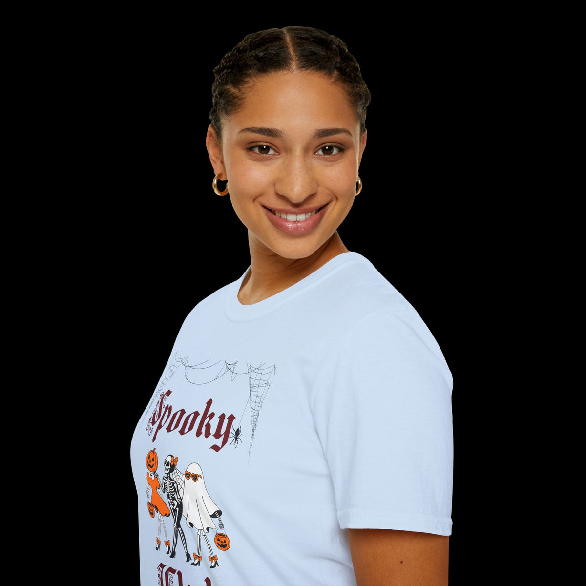 Spooky Club Halloween Graphic T-Shirt